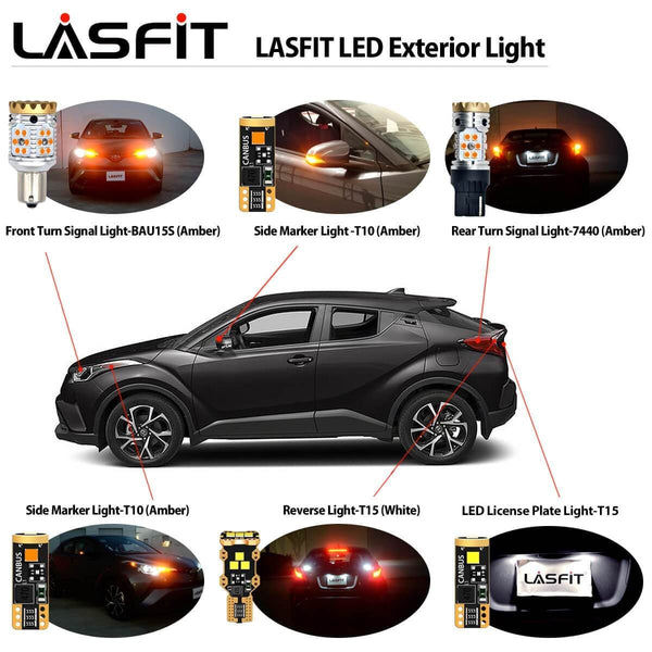 2018 2019 Toyota C-HR LED Light Bulbs｜Lasfit