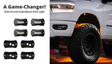 Introducing the New Lasfit Switchback Rock Lights- A Game-Changer for Off-Road Enthusiasts