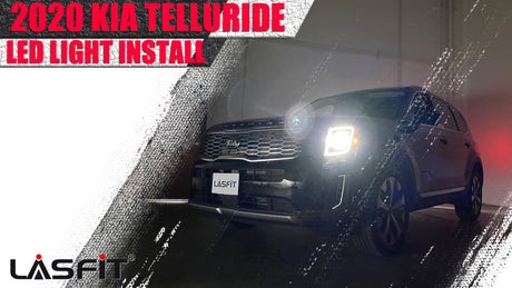 2020 Kia Telluride Headlight Front turn signal Backup License plate light | How to install LED bulbs