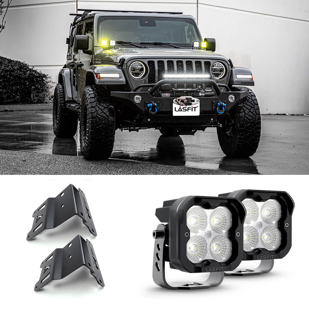 Jeep Gladiator 2020 2023 Combo Package Upgrades Lasfit