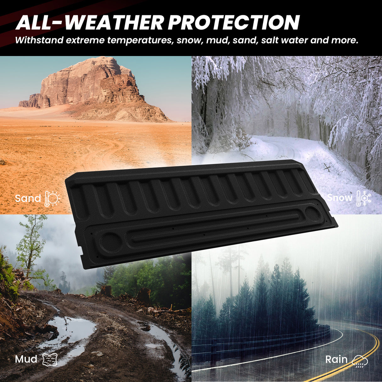 2002-2018 Ram 1500 All-weather Tailgate Mat