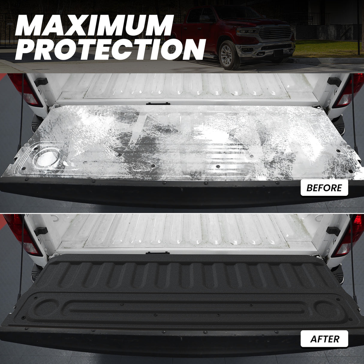 2002-2018 Ram 1500 Maximum Protection Tailgate Mat