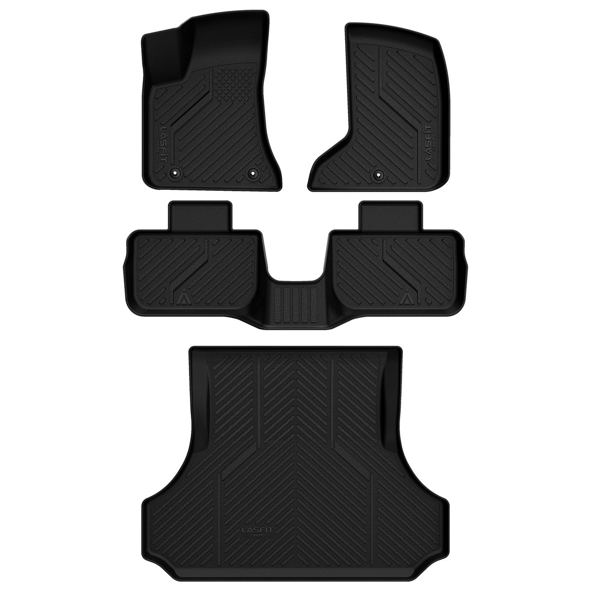 Fit for 2011-2023 Chrysler 300 Floor Mats & Cargo Mat（Cargo Without Subwoofer）