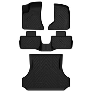 Fit for 2011-2023 Chrysler 300 Floor Mats & Cargo Mat（Cargo Without Subwoofer）