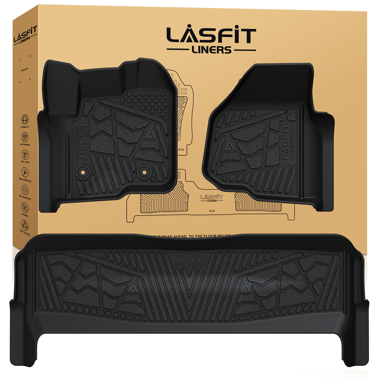 2012-2016 Ford Custom Fit Floor Mats Package