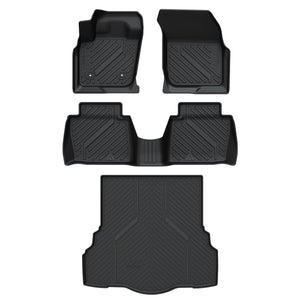 Fit for 2013-2016 Ford Fusion Floor Mats & Cargo Mat, Fit Gasoline Only