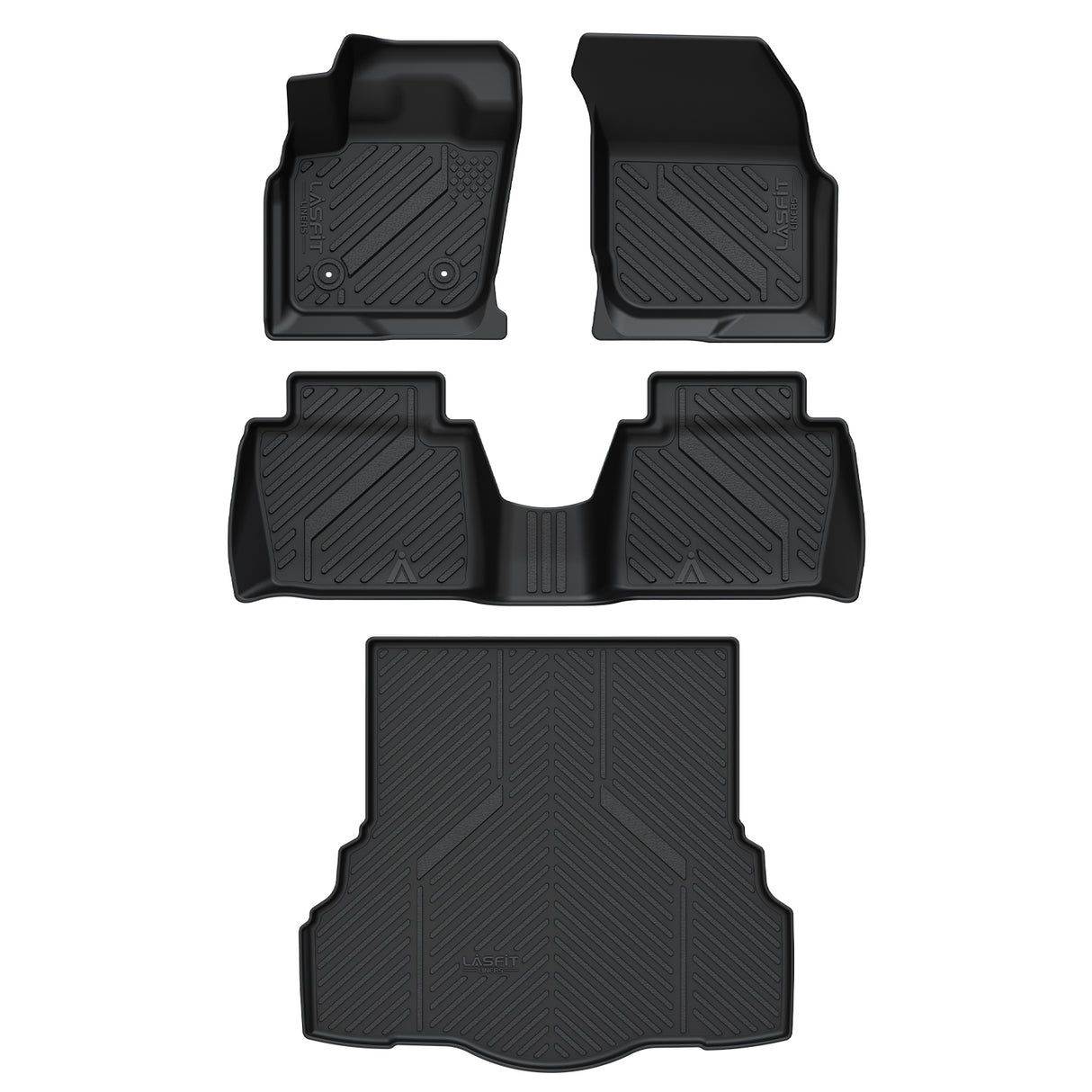 Fit for 2013-2016 Lincoln MKZ Floor Mats & Cargo Mat, Fit Gasoline Only