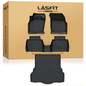 Fit for 2013-2016 Lincoln MKZ Floor Mats & Cargo Mat, Fit Gasoline Only