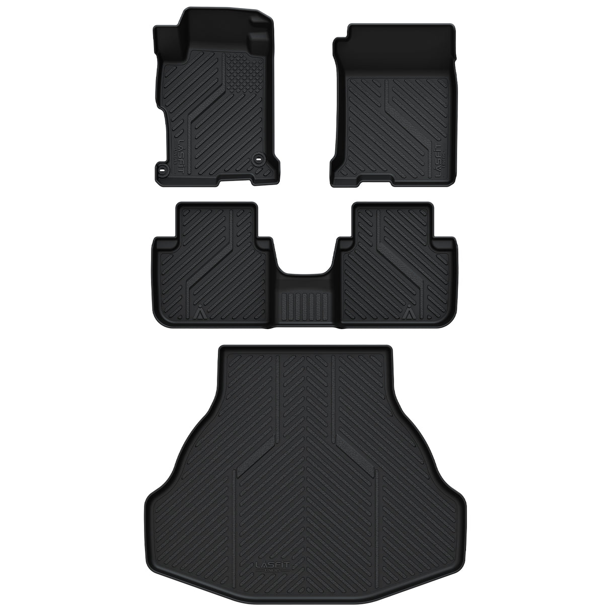 Fit for 2013-2017 Honda Accord Floor Mats & Cargo Mat, Fit Sedan Only