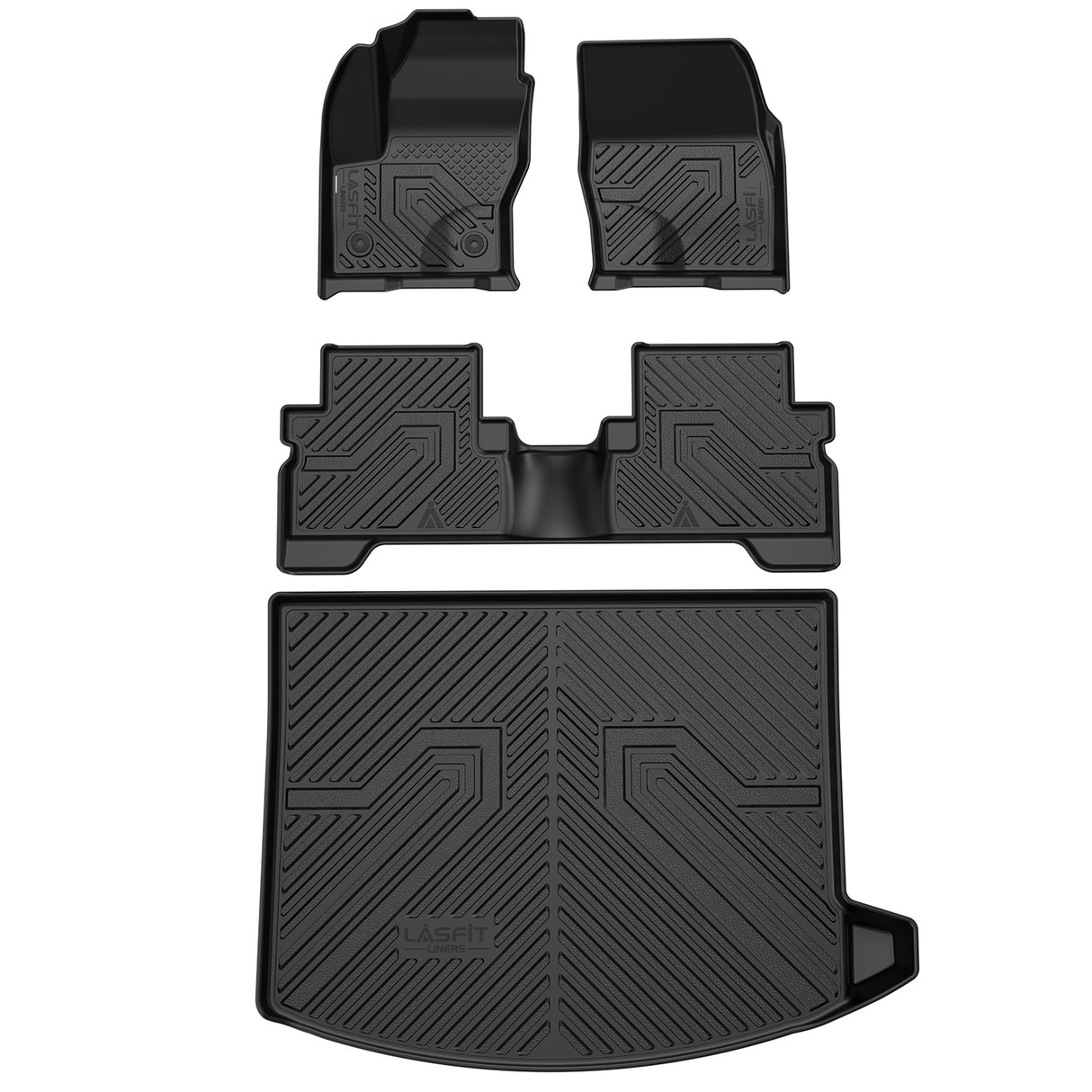 Fit for 2013-2019 Ford Escape Floor Mats & Cargo Mat, Fit with Adjustable Cargo Floor in Lower Position