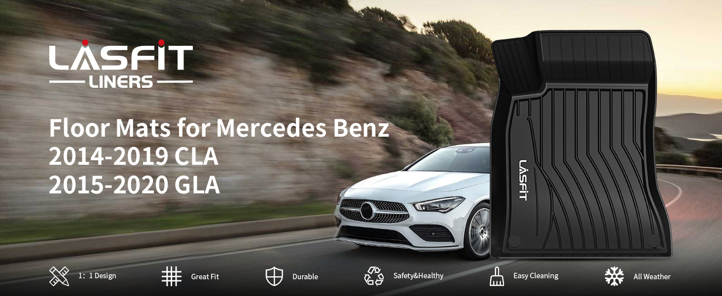 2014-2019 Mercedes-Benz CLA-Class Floor Mats