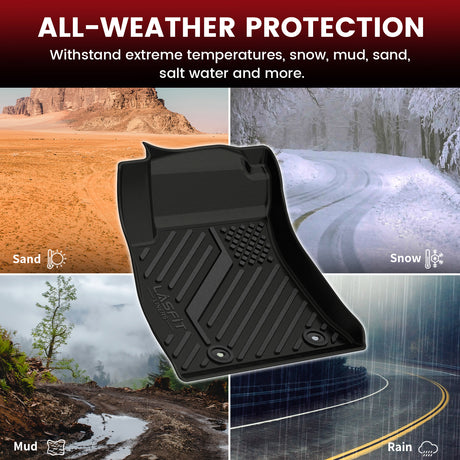 2014-2019 Nissan Sentra Floor Mats & Cargo Mat All-weather Protection