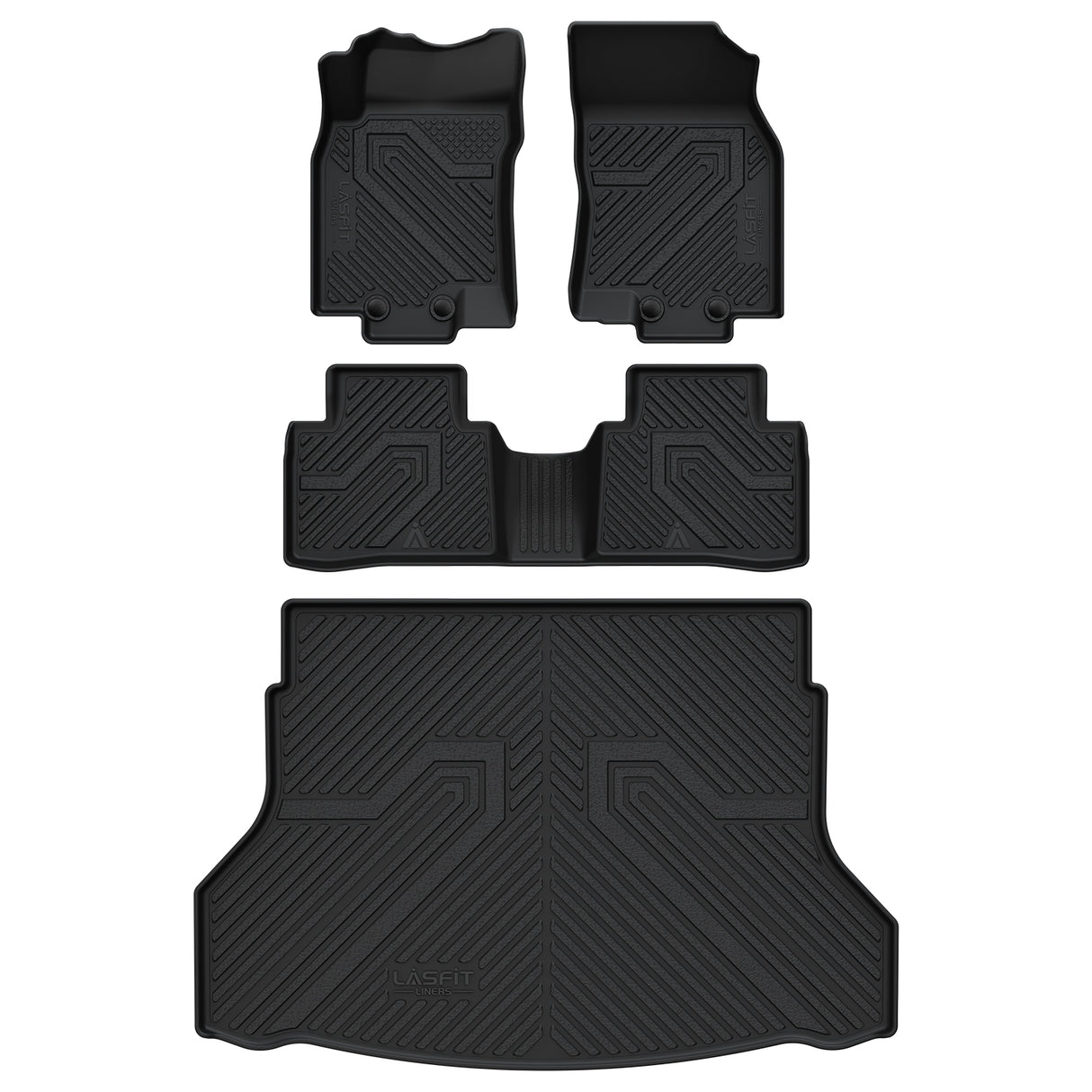 Fit for 2014-2020 Nissan Rogue Floor Mats & Cargo Mat, Not For Sport & Select