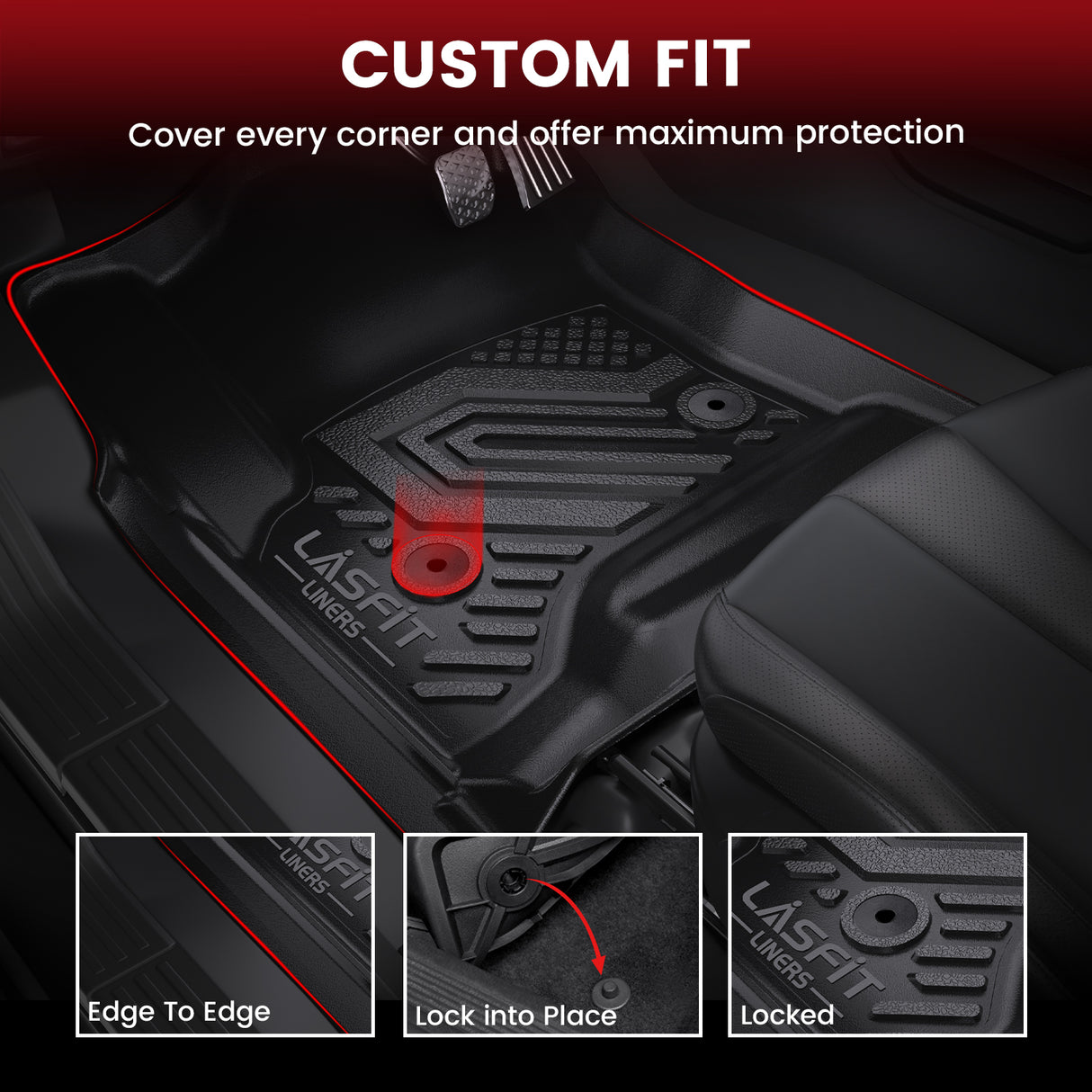 Fit for 2015-2020 Cadillac Escalade Floor Mats / Cargo Mat