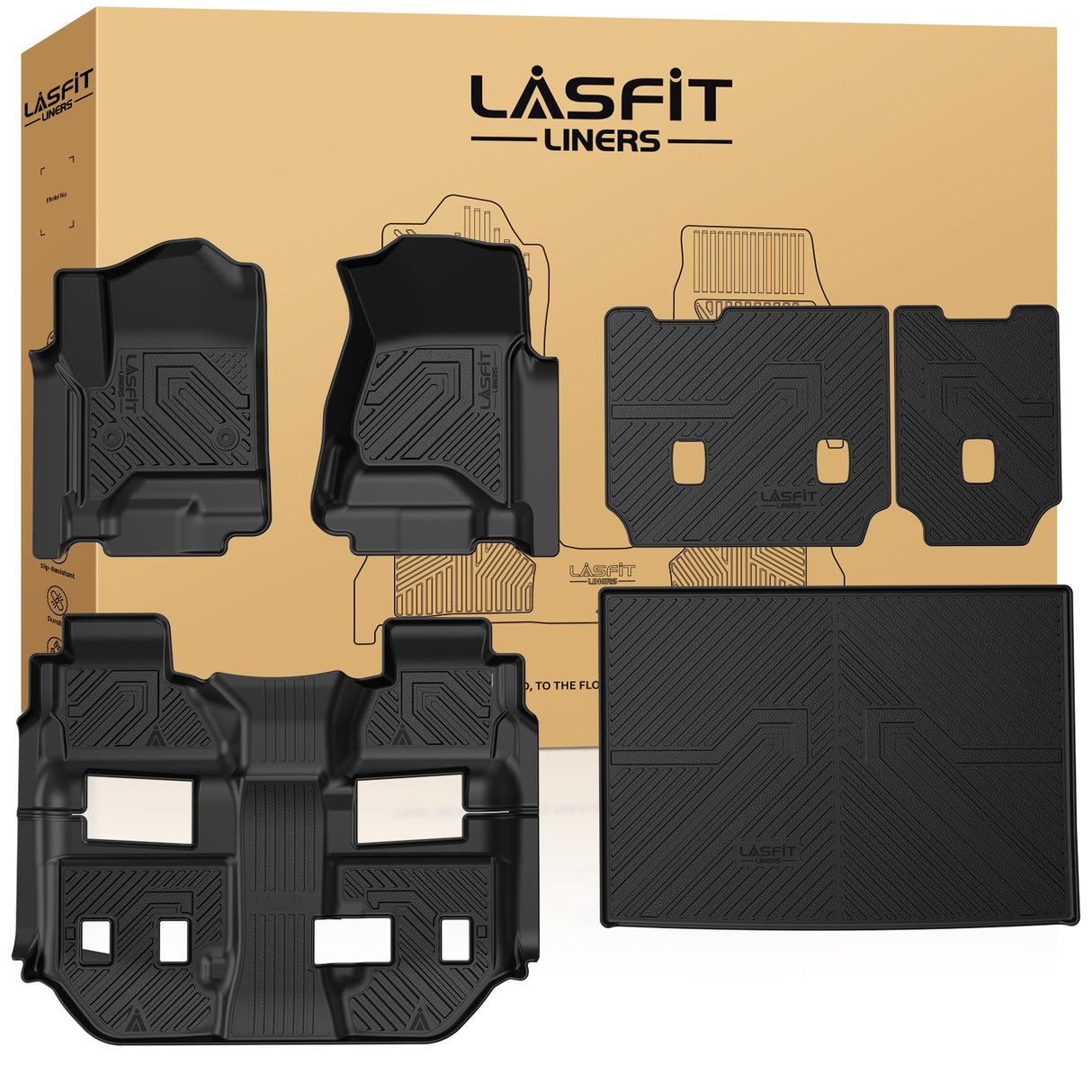 2015-2020 GMC Yukon XL Floor Mats Package