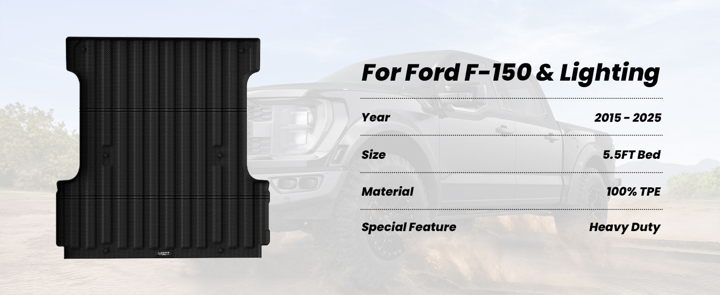 2024 Ford F150 bed mat feature