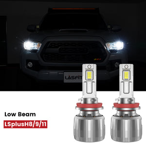 H11 LED low beam bulbs fit for 2016-2023 Toyota Tacoma