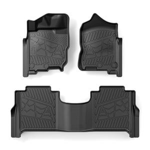 2016-2024 Nissan Titan XD TPE Floor Mats