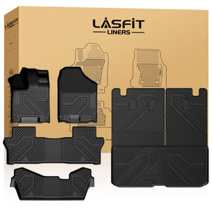 Fit for 2016-2022 Honda Pilot Floor Mats & Cargo Mat With 8 Seats Only | Don't Fit Elite Models