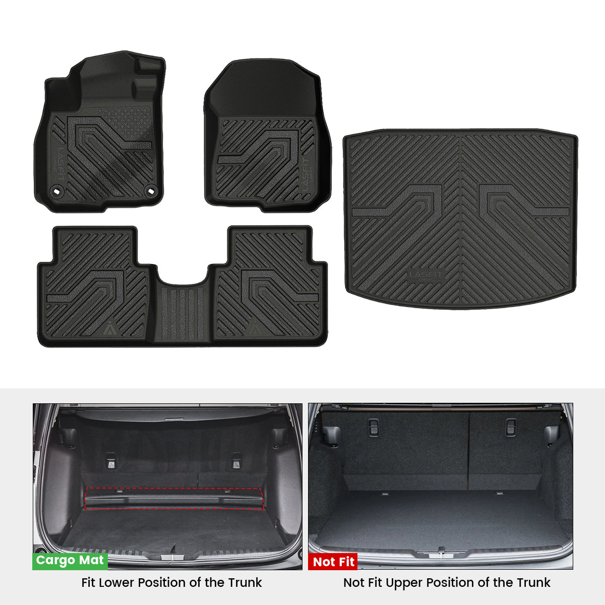 2017-2022 Honda CR-V Custom Floor Mats For Lower Position