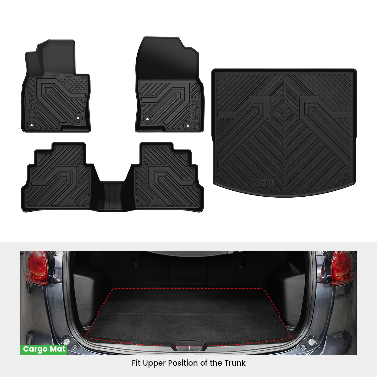 2017-2025 Mazda CX-5 All-weather Floor Mats