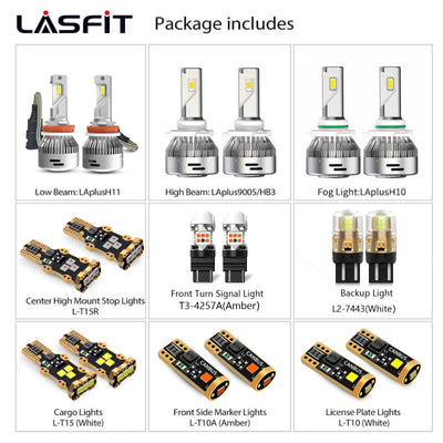 combo package led bulbs fit for 2019-2020 Ford F150