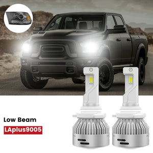 Lasfit 9005 led low beam bulbs fit for 2019-2020 Ram 1500 Classic