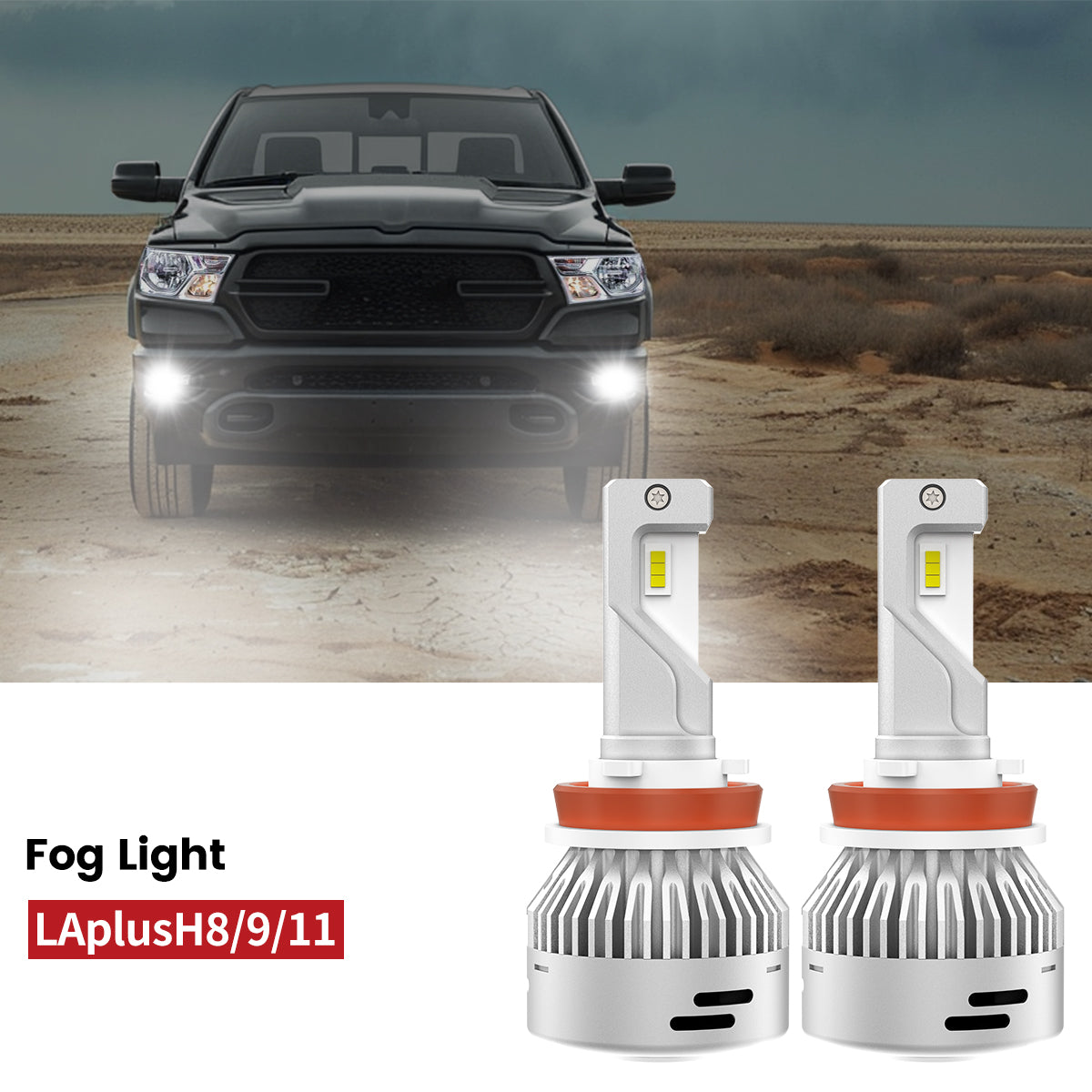 Lasfit H11 led fog lights fit for 2019-2020 Ram 1500 