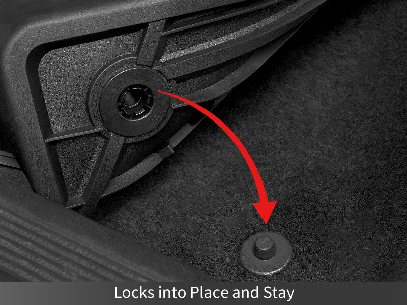 2019-2025 BMW 3 Series Floor Mats Locks