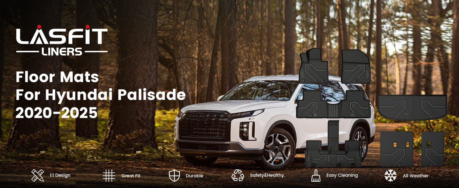 2020-2025 Hyundai Palisade Custom Floor Mats