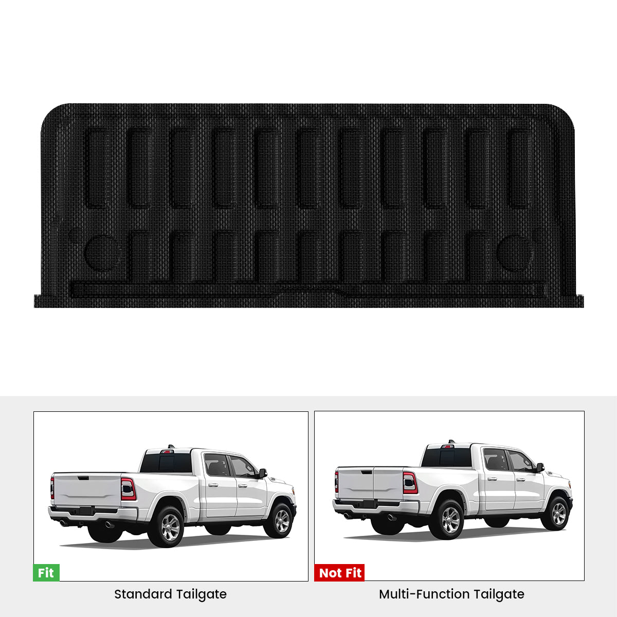 2019-2025 Ram 1500 Truck Tailgate Mat