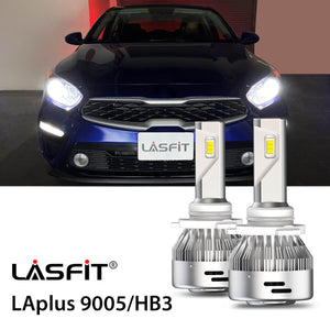 Lasfit 9005 led low beam bulbs fit for 2019 Kia Forte