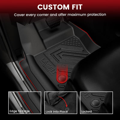 Fit for 2020-2025 Land Rover Defender 110 Floor Mats /Cargo Mat(Fit 7 Seats Only)