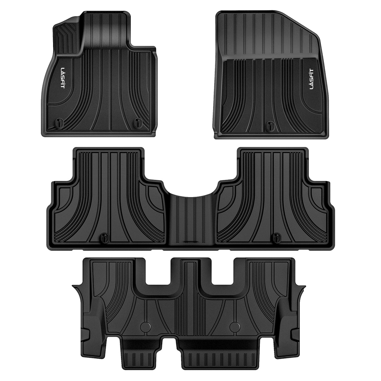 2020-2024 Hyundai Palisade 8 Passenger Floor mats