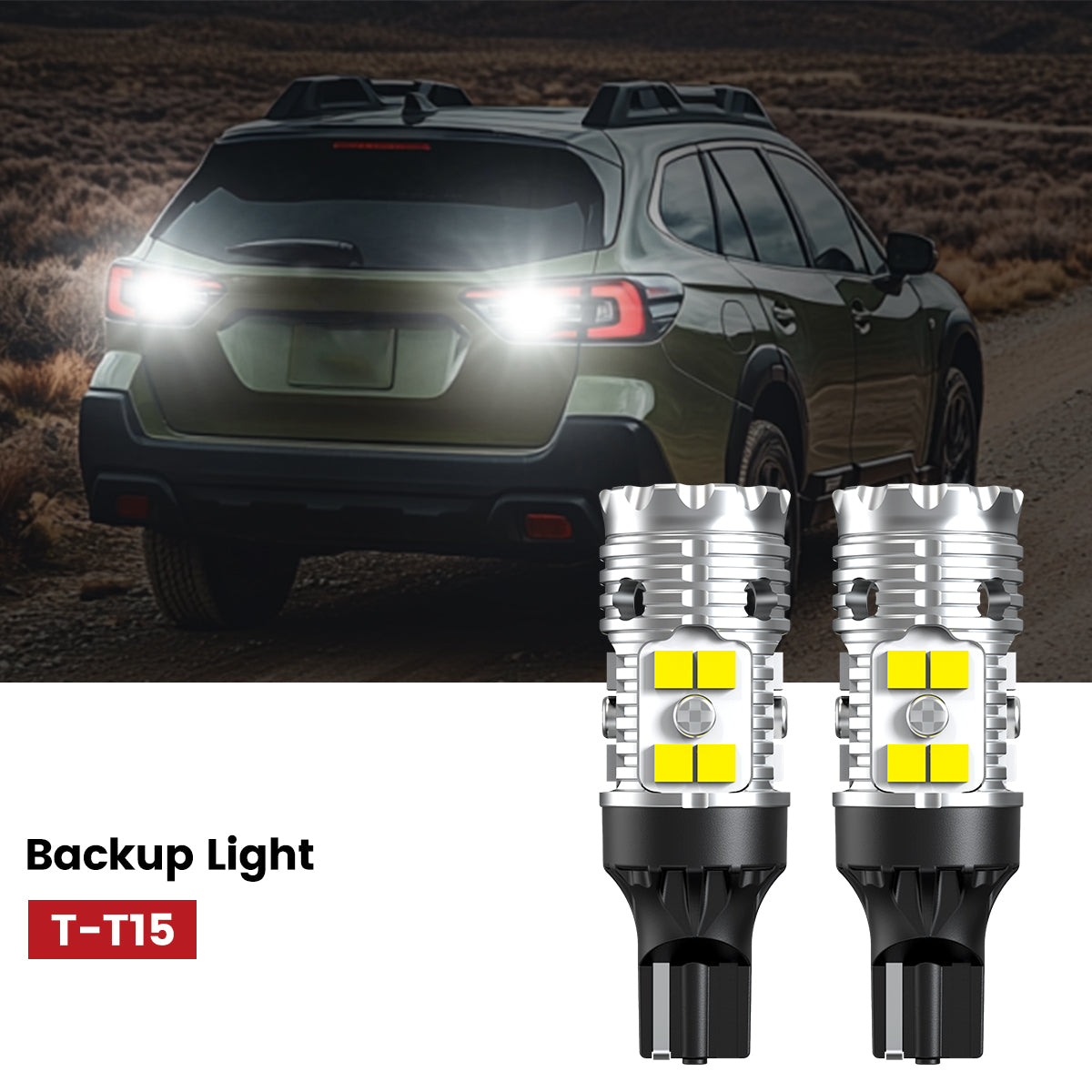 Lasfit 921 led backup lights fit for 2020-2025 Subaru Outback