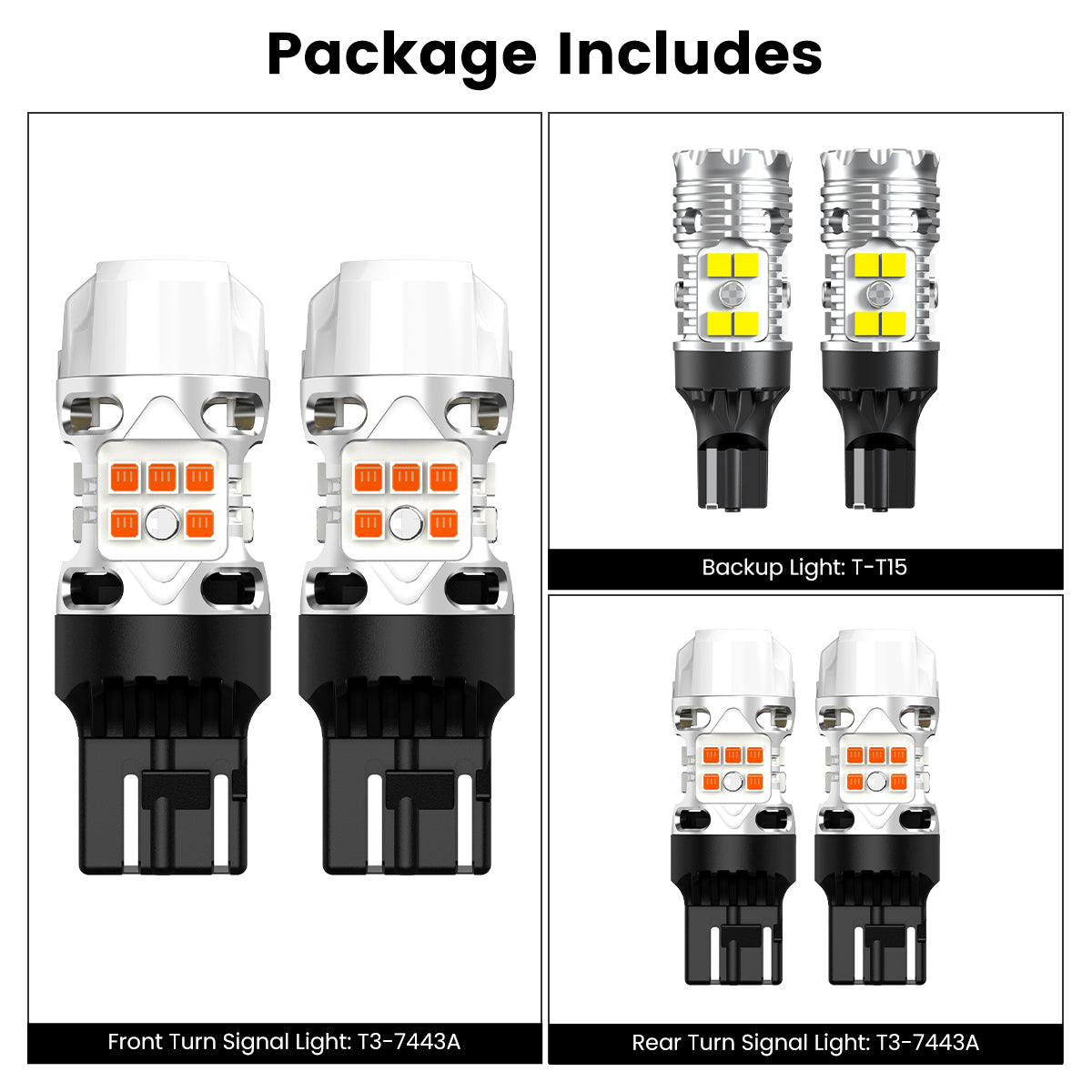 Lasfit combo package led bulbs for 2020-2025 Subaru Outback