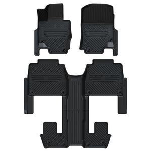 Fit for 2020-2025 Mercedes-Benz GLS Floor Mats/Cargo Mat with Seatback Protector, Fit 6 Seats Only