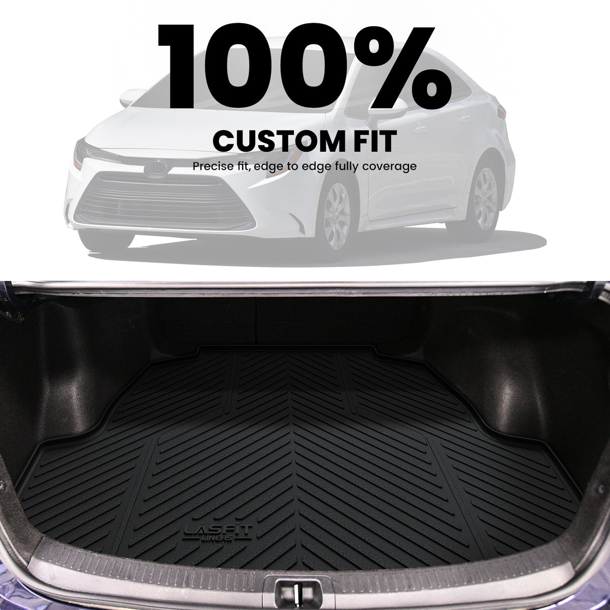 Fit for 2020-2025 Toyota Corolla Custom Floor Mats & Cargo Mat, Fit Sedan ONLY