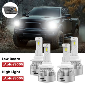 Fit for 2021-2024 Ram 1500 Classic LED Bulbs H11 9005 Exterior Lights