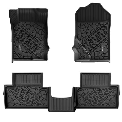 Fit for 2021-2025 Ford Bronco Custom Floor Mats & Cargo Mat, Not For Sport