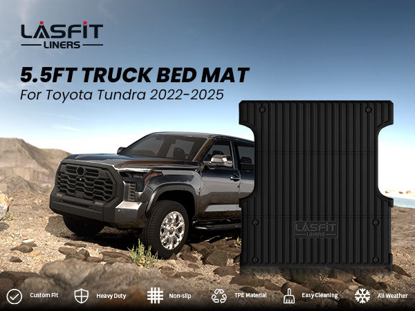 2022-2025 Toyota Tundra 5.5' Heavy Duty Custom Bed Mat