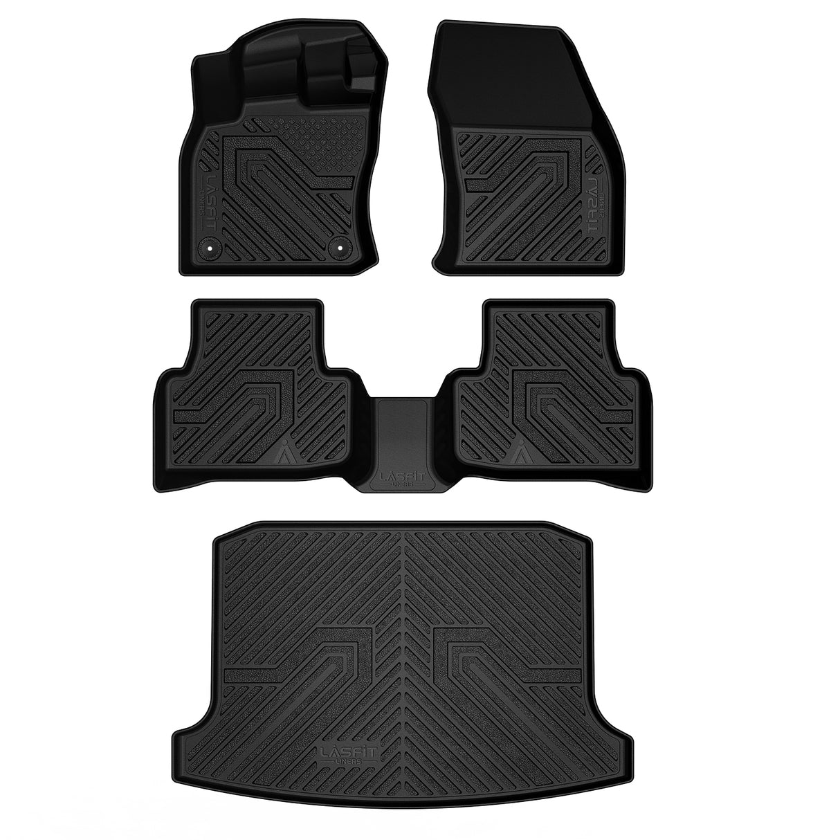 Fit for 2022-2025 Volkswagen Taos Floor Mats & Cargo Mat, Fit FWD Only