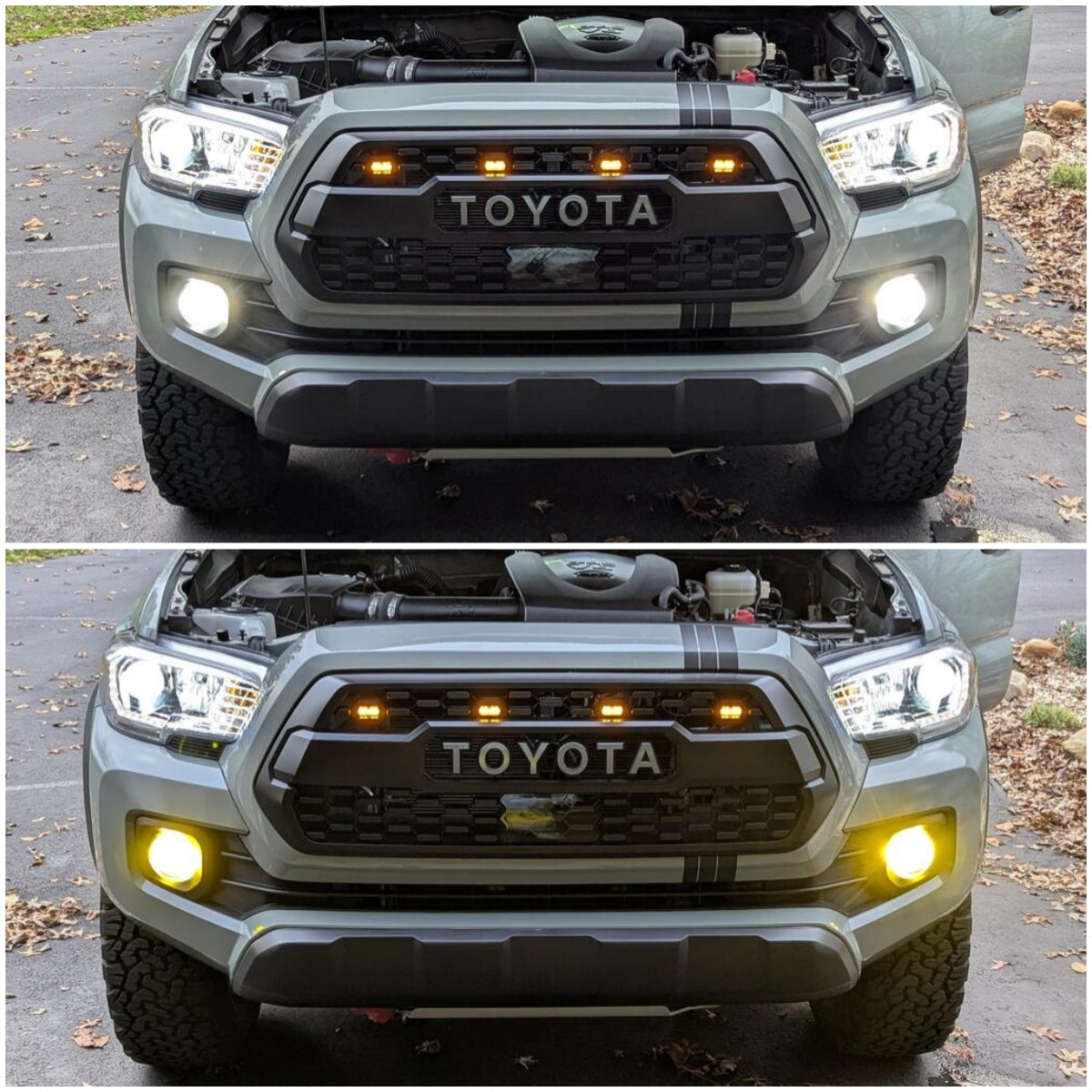 Lasfit H11 fog lights for 2022 Toyota Tacoma