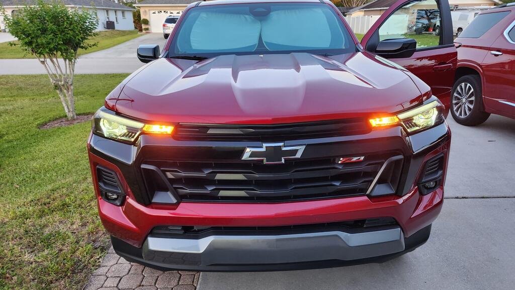 7443 led front turn signals fit for 2023 Chevy Colorado