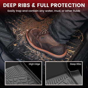 Fit for 2024-2025 Chevrolet Silverado EV Floor Mats, Fit WT/LT Models Only, Not Fit RST