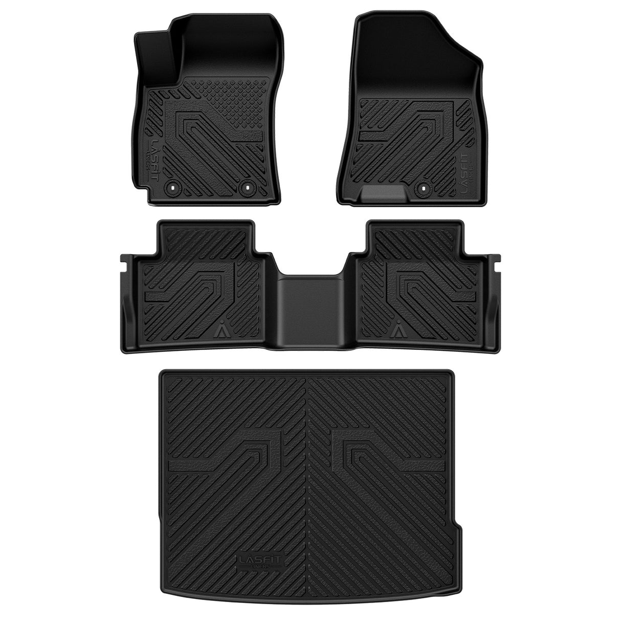 Fit for 2024-2025 Hyundai Kona Floor Mats & Cargo Mat, Fit Gasoline Edition, Not Fit EV Edition