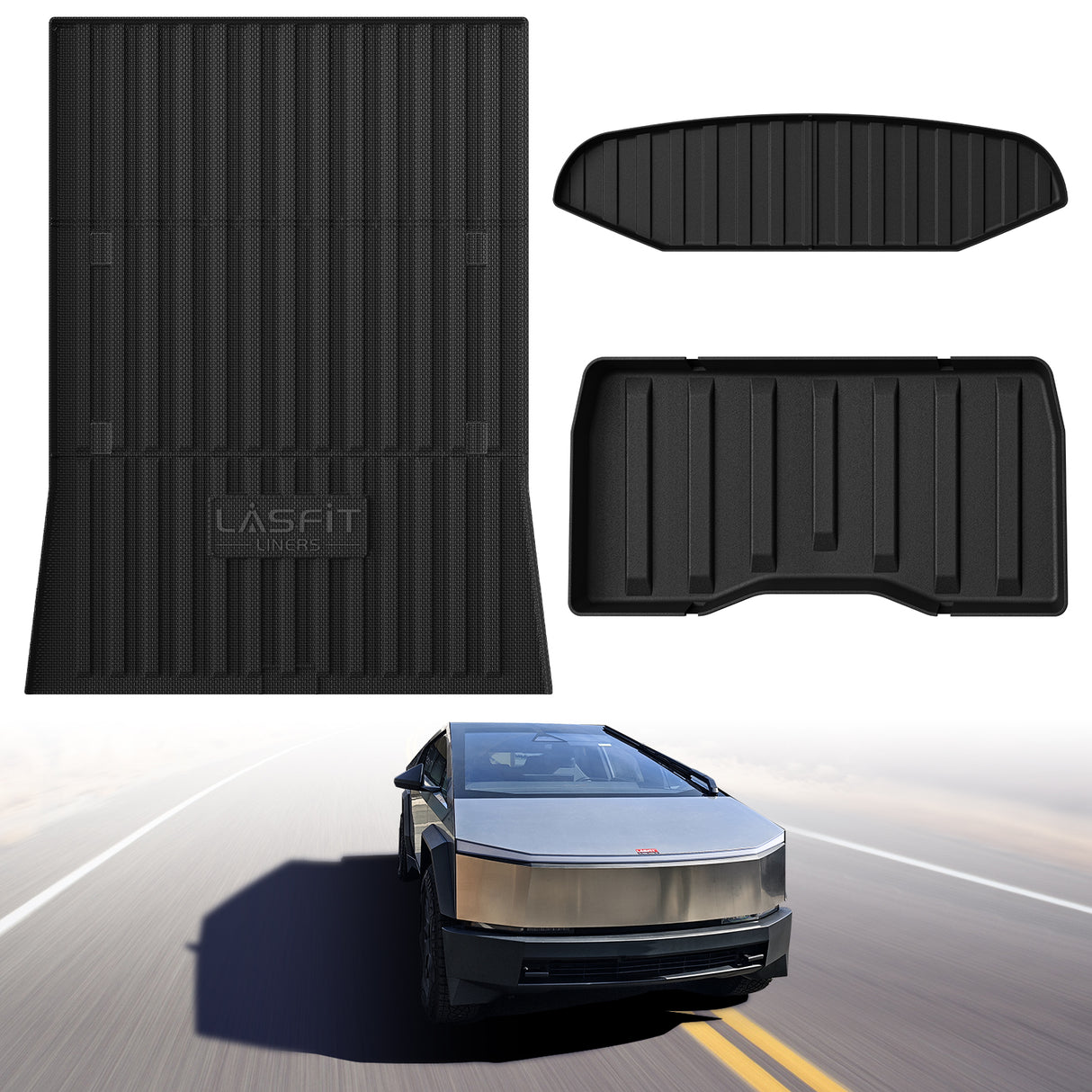 Fit for 2023-2025 Tesla Cybertruck Custom Floor Liners