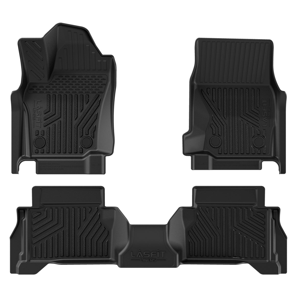 Fit for 2024-2025 Toyota Tacoma Hybrid All-Weather Floor Mats