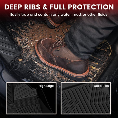 2024-2025 Toyota Tacoma Hybrid Full Protection Floor Mats