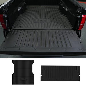 Fit for 2024-2025 Toyota Tacoma 5FT/6FT Heavy Duty Custom Truck Bed Mat / Tailgate Mat(Don't Fit Power Tailgate)